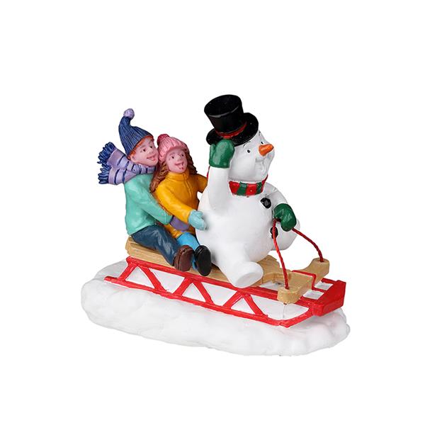 Lemax 22119 - SLEDDING WITH FROSTY