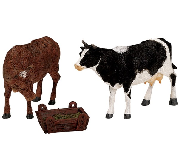 Lemax 12512 - FEEDING COW & BULL, SET OF 3 768