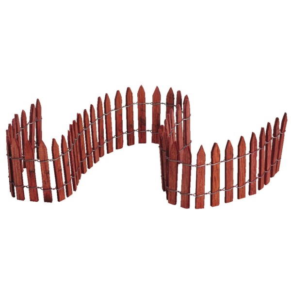 Lemax 84813 - WIRED WOODEN FENCE - Neu
