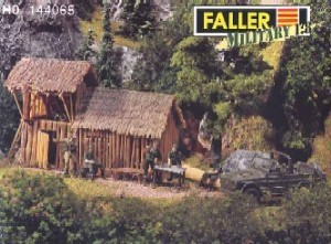 Faller Military H0 144065 - Dioramapackung "Unterstand"