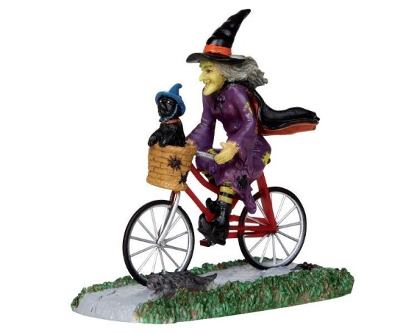 Lemax 32109 - BE-WITCHING BIKE RIDE - Spooky Town - Neu