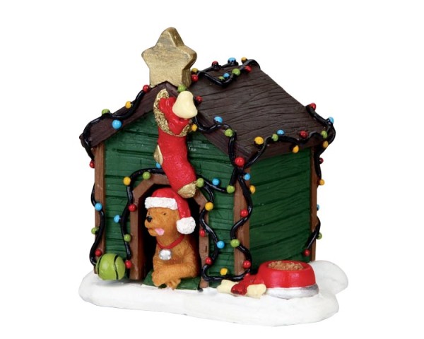 Lemax 02808 - Decorated Light Doghouse 715