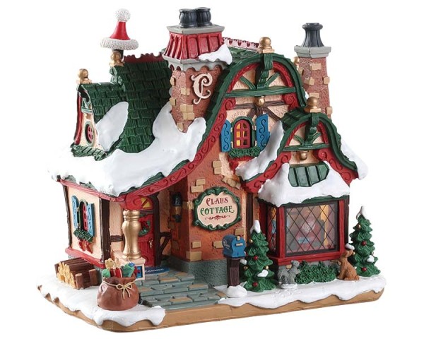 Lemax 75292 - THE CLAUS COTTAGE, B/O (4.5V)