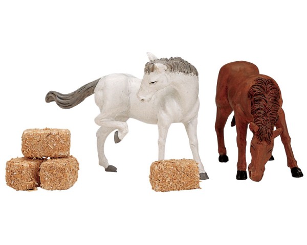 Lemax 12511 - FEED FOR THE HORSES, SET OF 6 - Weihnachtsdorf