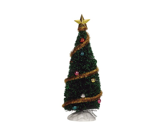 Lemax 04493 - SPARKLING GREEN CHRISTMAS TREE, MEDIUM - Neu