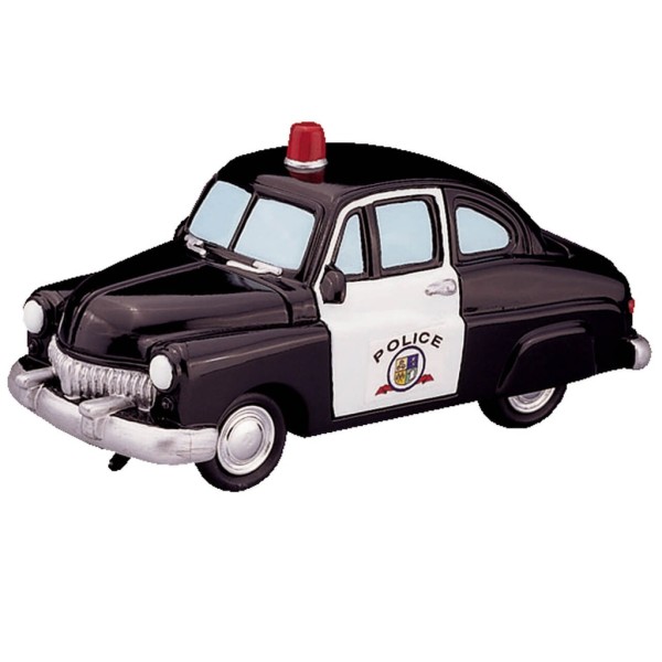 Lemax 84833 - POLICE SQUAD CAR - Weihnachtsdorf Winterdorf Modellbau Neu