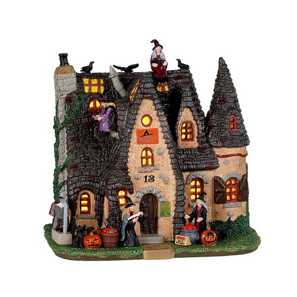 LEMAX SPOOKY TOWN 25854 - THE WITCH''S COTTAGE - NEU