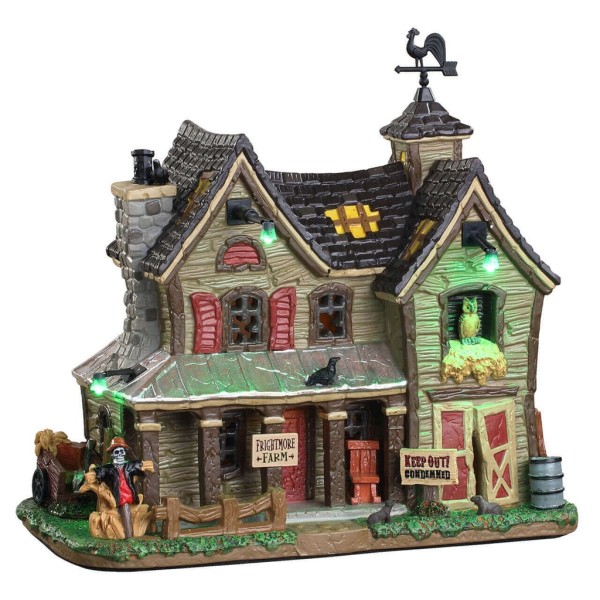Lemax 05608 - FRIGHTMORE FARM, WITH 4.5V ADAPTOR Spooky Town Halloween