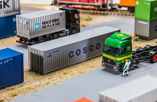 Faller H0 180845 - 40'' Container COSCO - Neu
